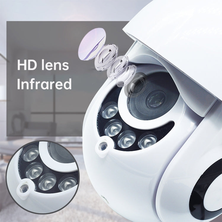 PTZ Control 355 Degree Rotation Infrared WiFi Smart Dome Camera, Two-Way Voice Intercom Monitor, OU-A1IN PTZ Control 355 Degree Rotation Infrared WiFi Smart Dome Camera, Two-Way Voice Intercom Monitor, OU-A1IN
